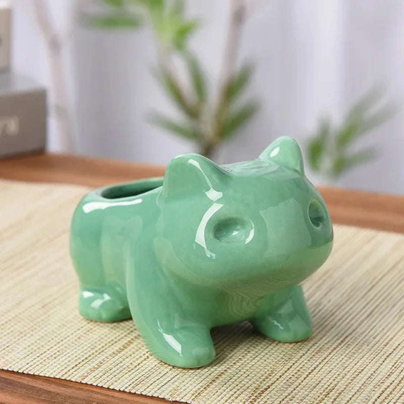 Creative Ceramic Mini Flowerpot Succulent Planter Flower Pot with Hole