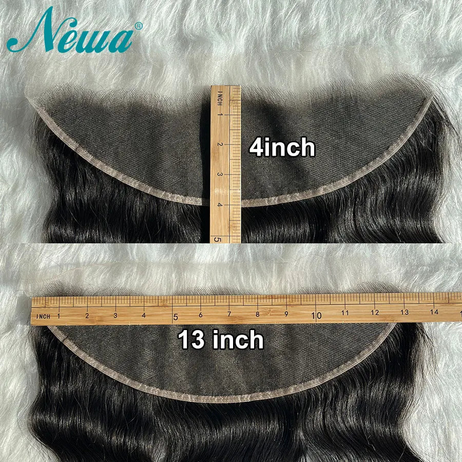 Real HD Lace Frontal Only Full 13x6 13x4 Invisible Melt Skins Lace 5x5 6x6 7x7 HD Lace Closure Human Hair Body Wave & Straight