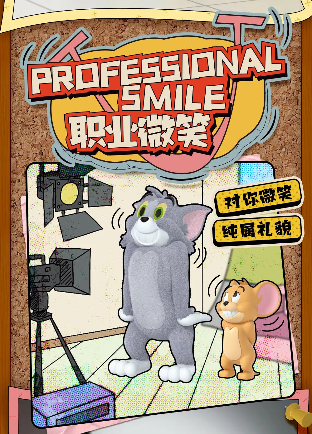 52toys New Product Tom And Jerry Mental State Tasting Blind Box Office Desktop Decoration Model Birthday Gift Children'S Gift