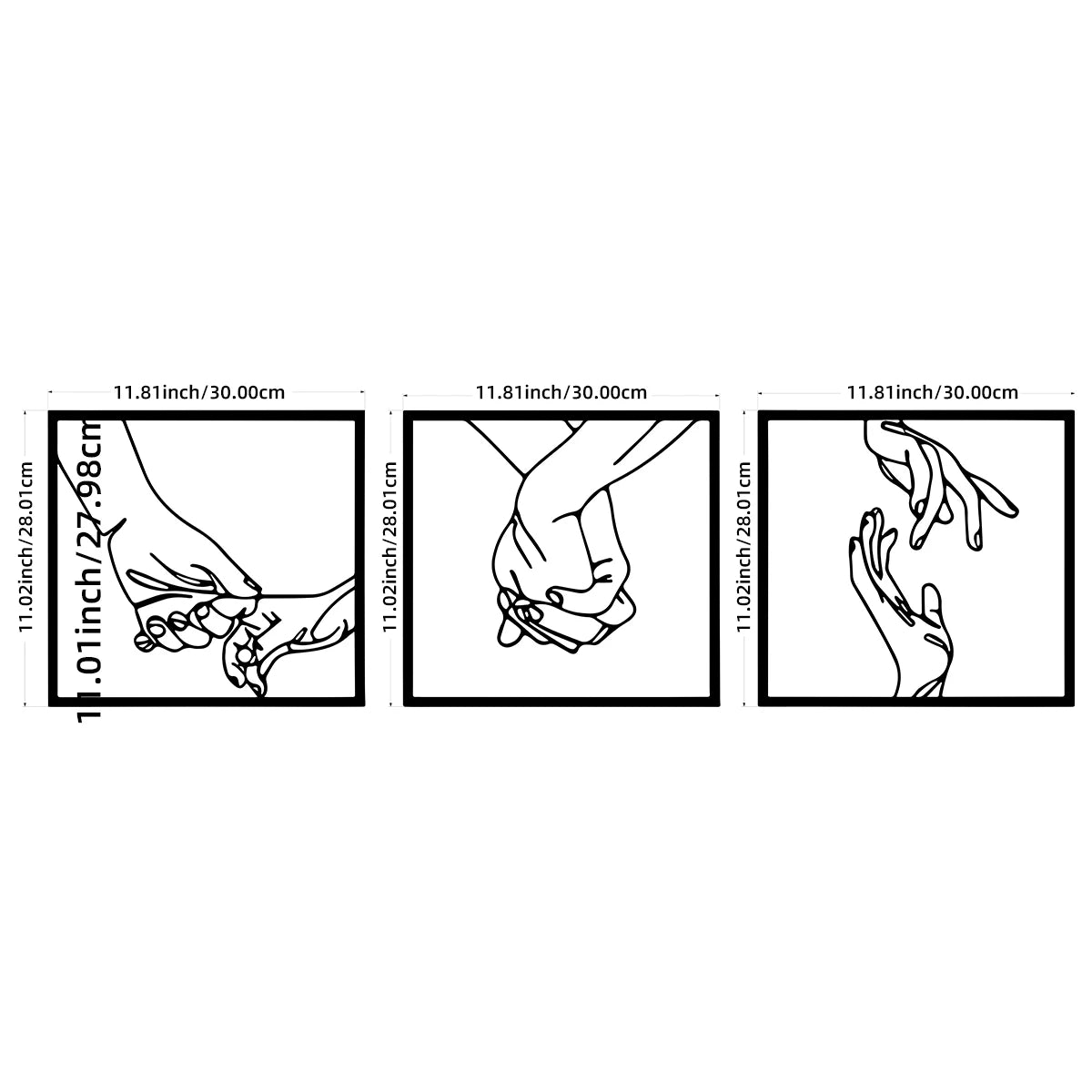 3PC Minimalist Abstract Women Wall Art Line Art Wall Art Decoration Single Line Women Home Hanging Wall Art Decoration