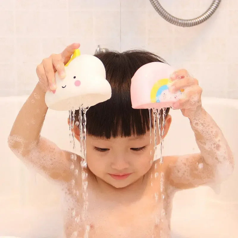 Baby Bath Toys Cute Bathing Swimming Water Games Spraying Clouds Shower Toy For Kids Children Water Playing Toy Bathroom Gifts