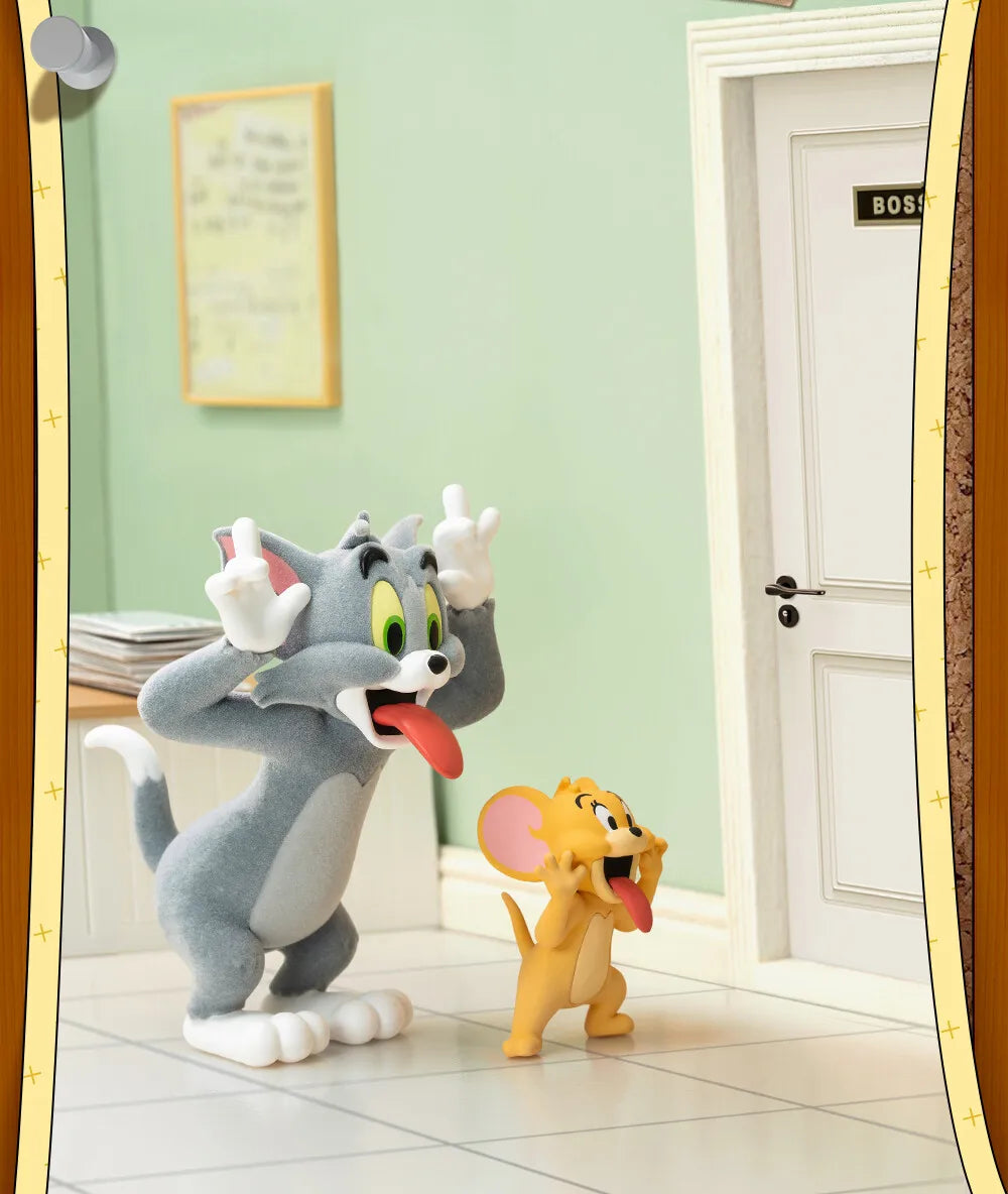 52toys New Product Tom And Jerry Mental State Tasting Blind Box Office Desktop Decoration Model Birthday Gift Children'S Gift