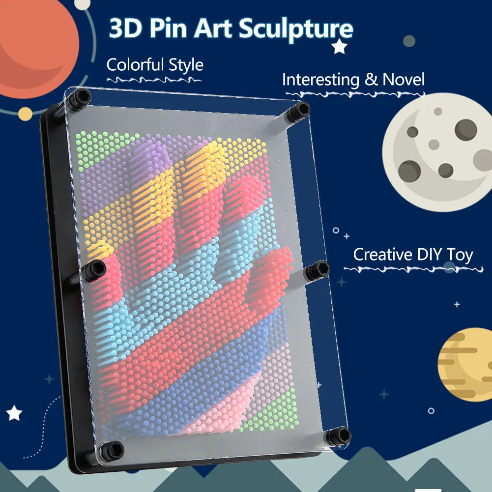 3D Pin Art 3D Pin Art Sculpture Pin Art  Pin Art Board 3D Pin Art Board Novel Pin Art  for Kids and Adult Pin Art
