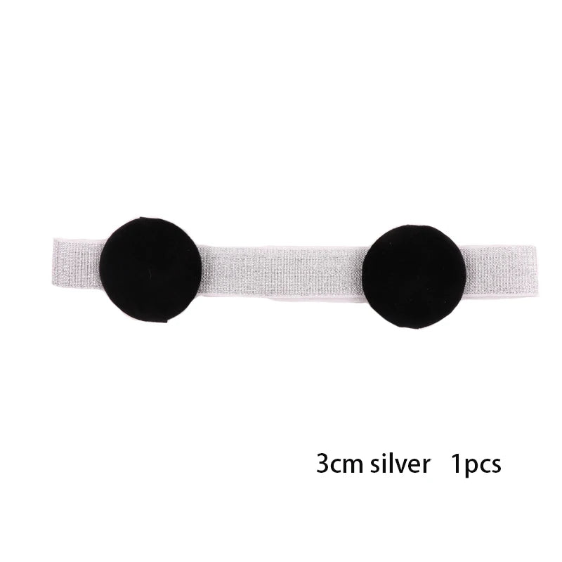 1Pcs Edge Melt Band For Lace Wigs With Ear Puff  Adjustable Elastic Headband With Ear Protector Wig Band With Ear Covers Purple