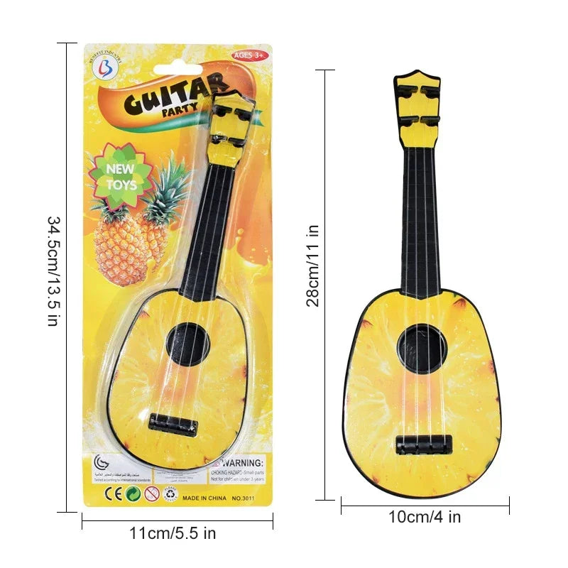Kids Toy Guitar,Ukulele Musical Instrument Guitar Toys for Boys Girls,Mini Ukulele with 4 Strings Learning Educational Toys Gift