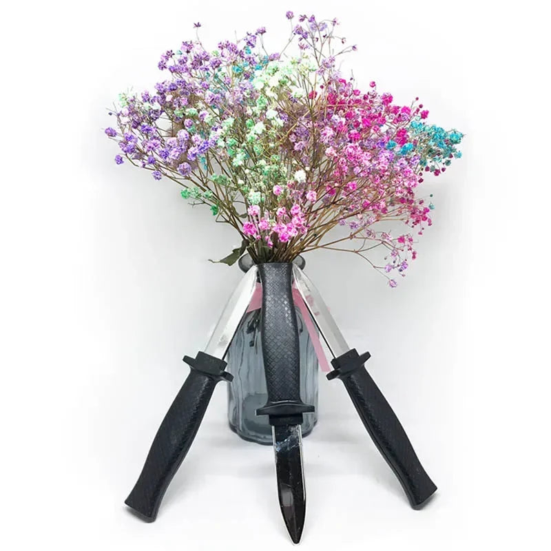 1/5PCS Halloween Decorations Plastic Retractable Knife Halloween Party Children's Fun Props Birthday Halloween Gift Fake Dagger