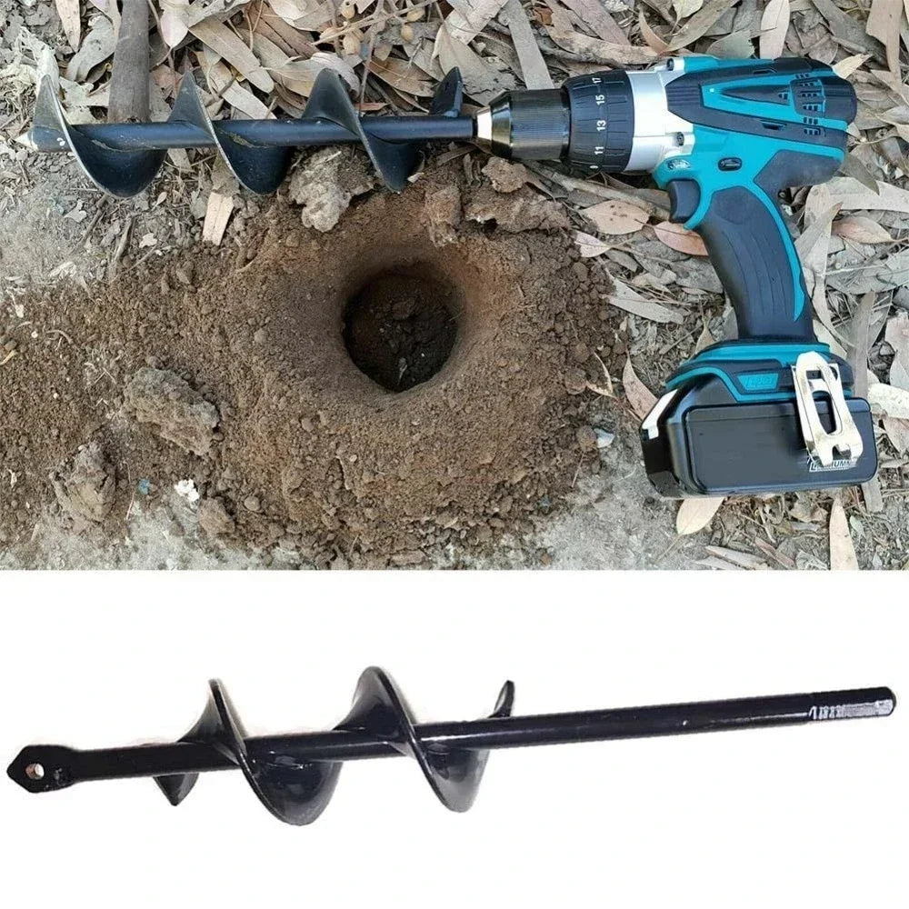 Hand Drill Charge Electric Drill Ground Bit Irrigating Planting Auger