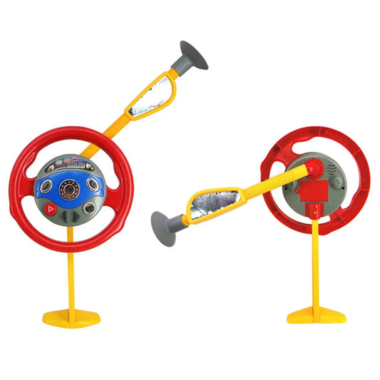 Educational Toys For Children Children Electronic Backseat Driver Car Seat Steering Wheel Toy Game Light Sound #2023
