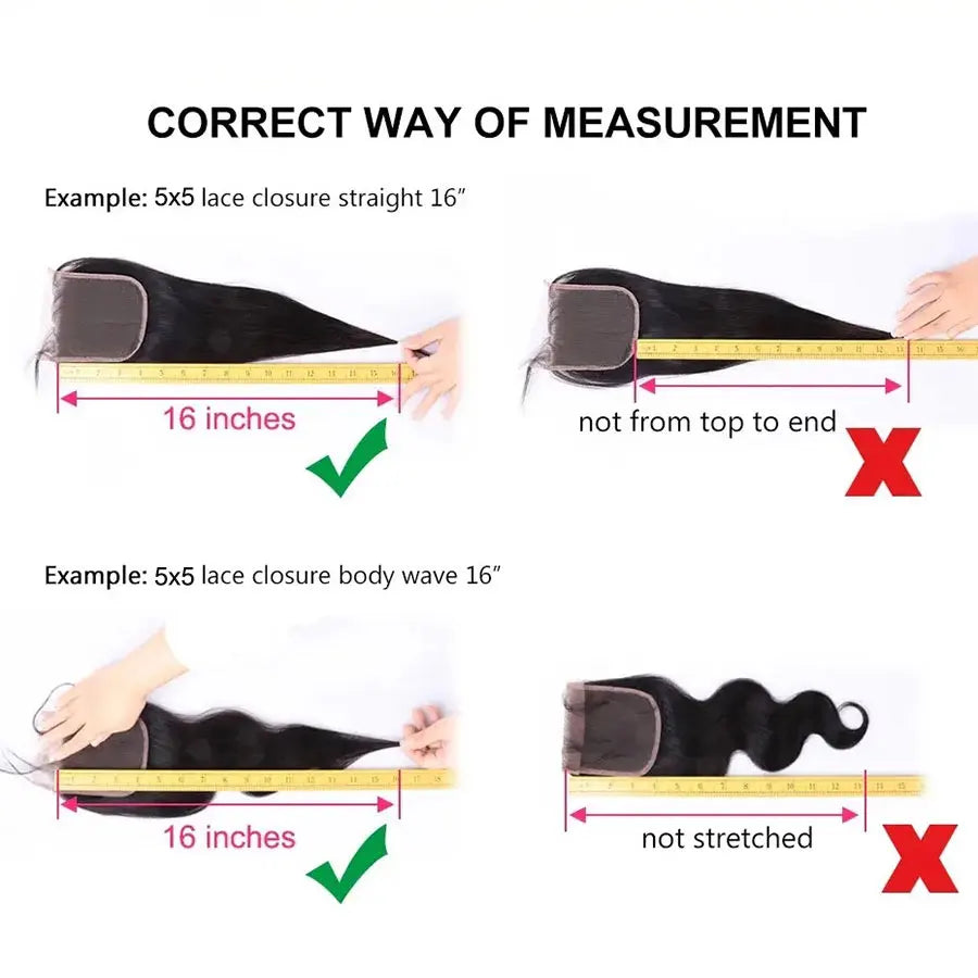 Real HD Lace Frontal Only Full 13x6 13x4 Invisible Melt Skins Lace 5x5 6x6 7x7 HD Lace Closure Human Hair Body Wave & Straight