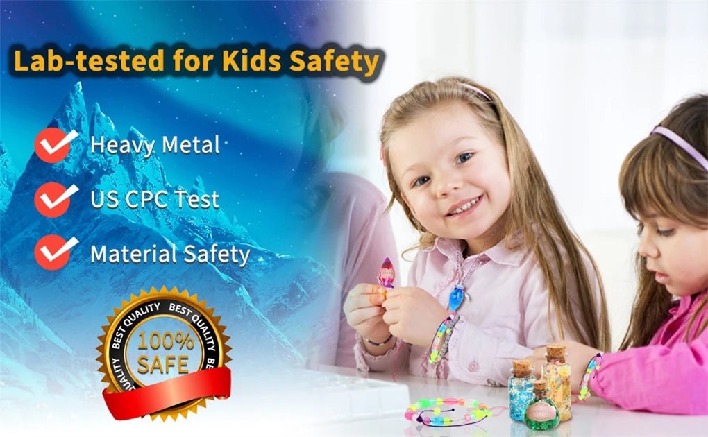 DIY Fairy Magical Potions Kit Horror Halloween Christmas Gifts Witches' Magical Color Changing Freezing Potions Art Craft Kit