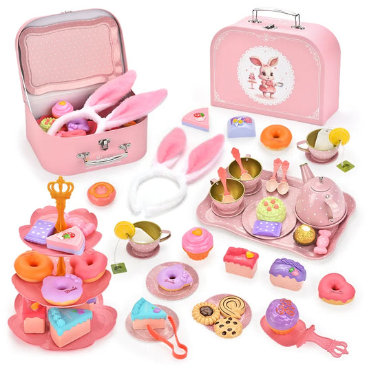children's family toys afternoon tea desserts cakes simulation toys girl gift sets