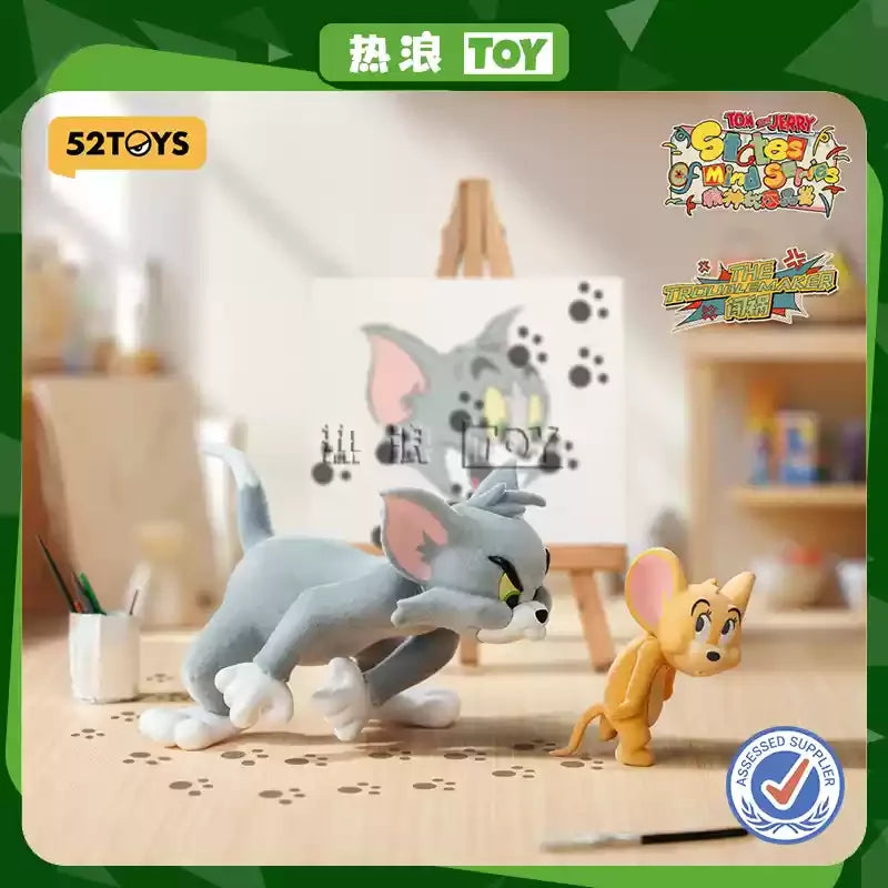 52toys New Product Tom And Jerry Mental State Tasting Blind Box Office Desktop Decoration Model Birthday Gift Children'S Gift