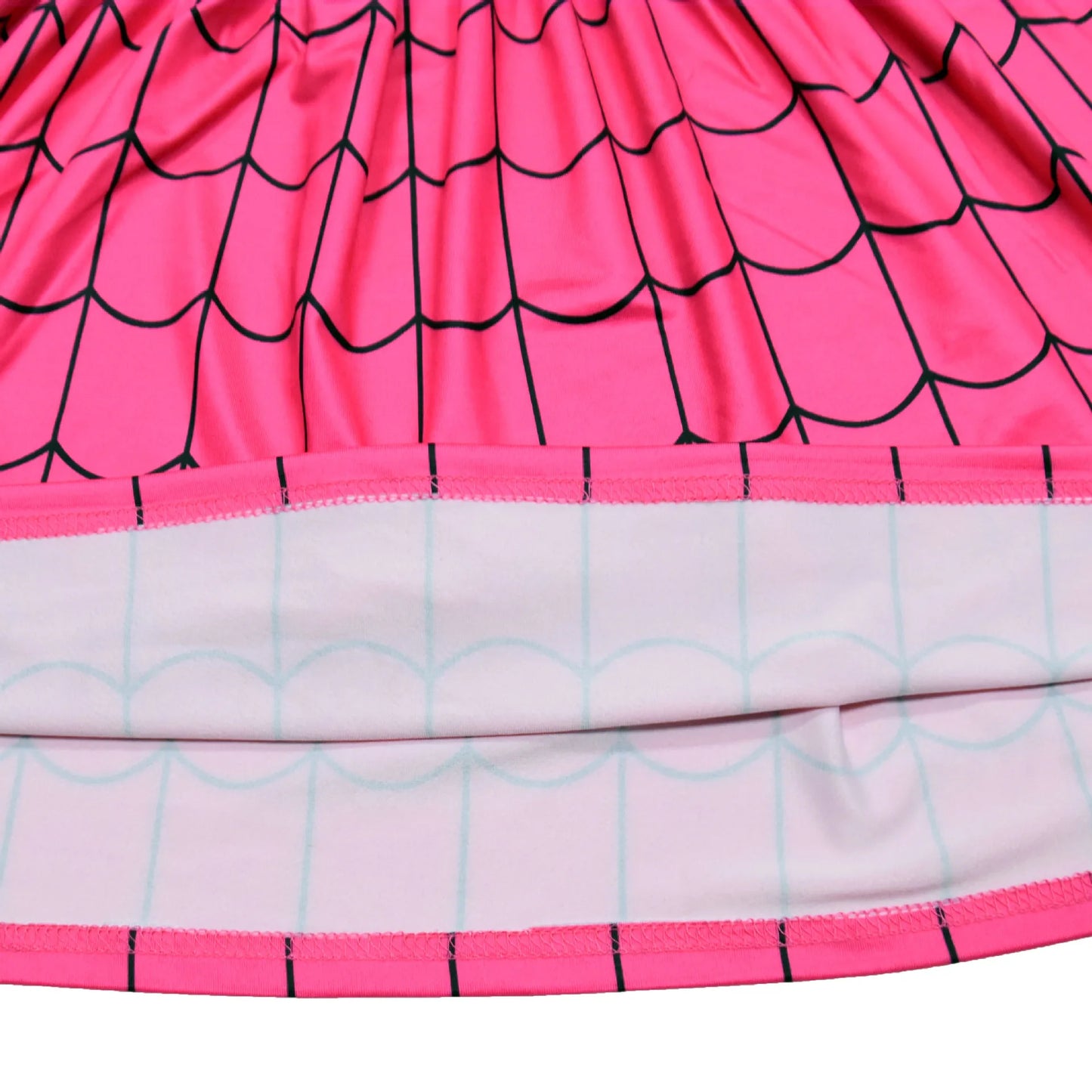 Girls Casual Dresses Spider Cartoon Animals Print Girls Dress for Halloween Heroine Cosplay Party Costume