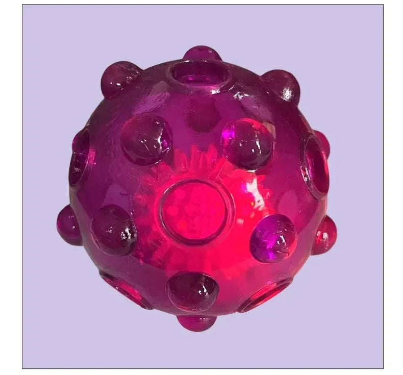 Sound Luminous Dog Toys Self-hi Boredom Relief Artifacts Automatic Walking Balls Interactive Flash Ball Training Pet Supplies