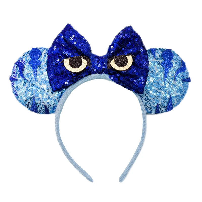 Chic Mickey Mouse Ears Headbands Women Halloween Party Cosplay Bad Guys Hairbands Girls Festival Gift Kids DIY Hair Accessories