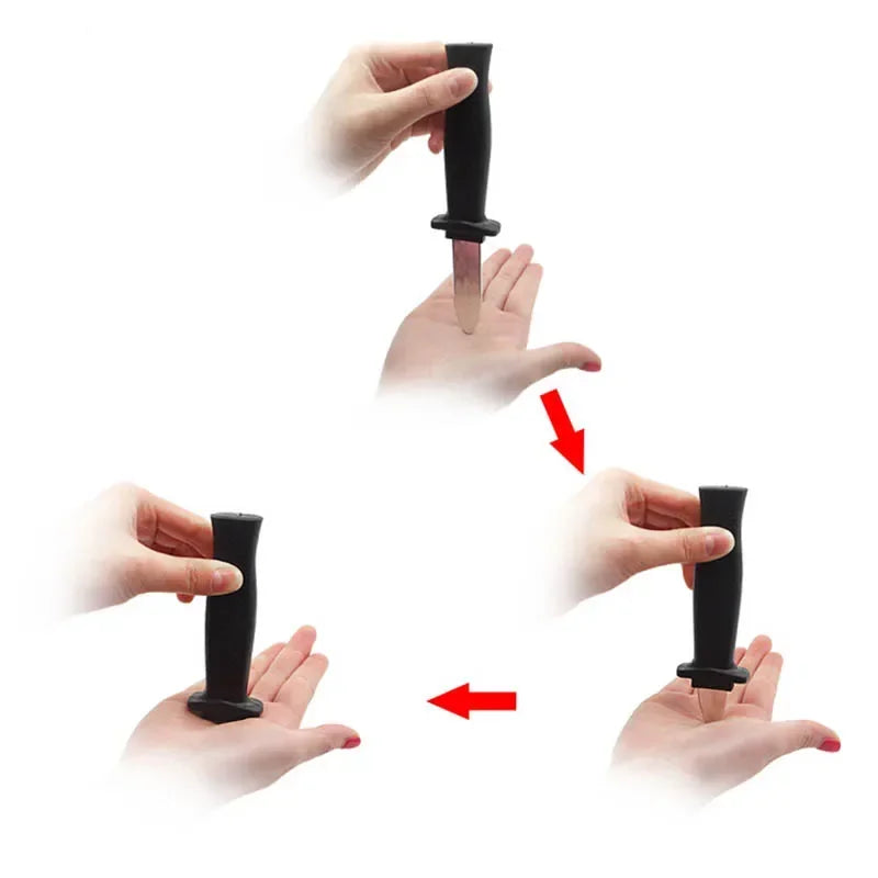 1/5PCS Halloween Decorations Plastic Retractable Knife Halloween Party Children's Fun Props Birthday Halloween Gift Fake Dagger