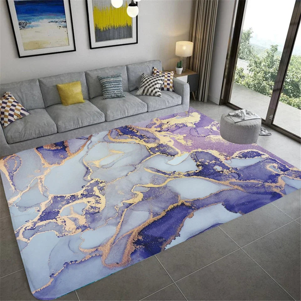 Home Mats Marble Carpets Living Room Bedroom Entrance Doormat Floor Mats Carpets Anti-Slip Mat Rugs Balcony Rug Bedroom Decor