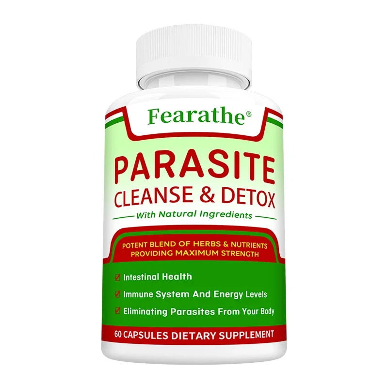 Parasite Cleanse - Bowel Cleansing Supplement, Digestive Health, Immune Health, Parasite Removal, Natural Gut Health