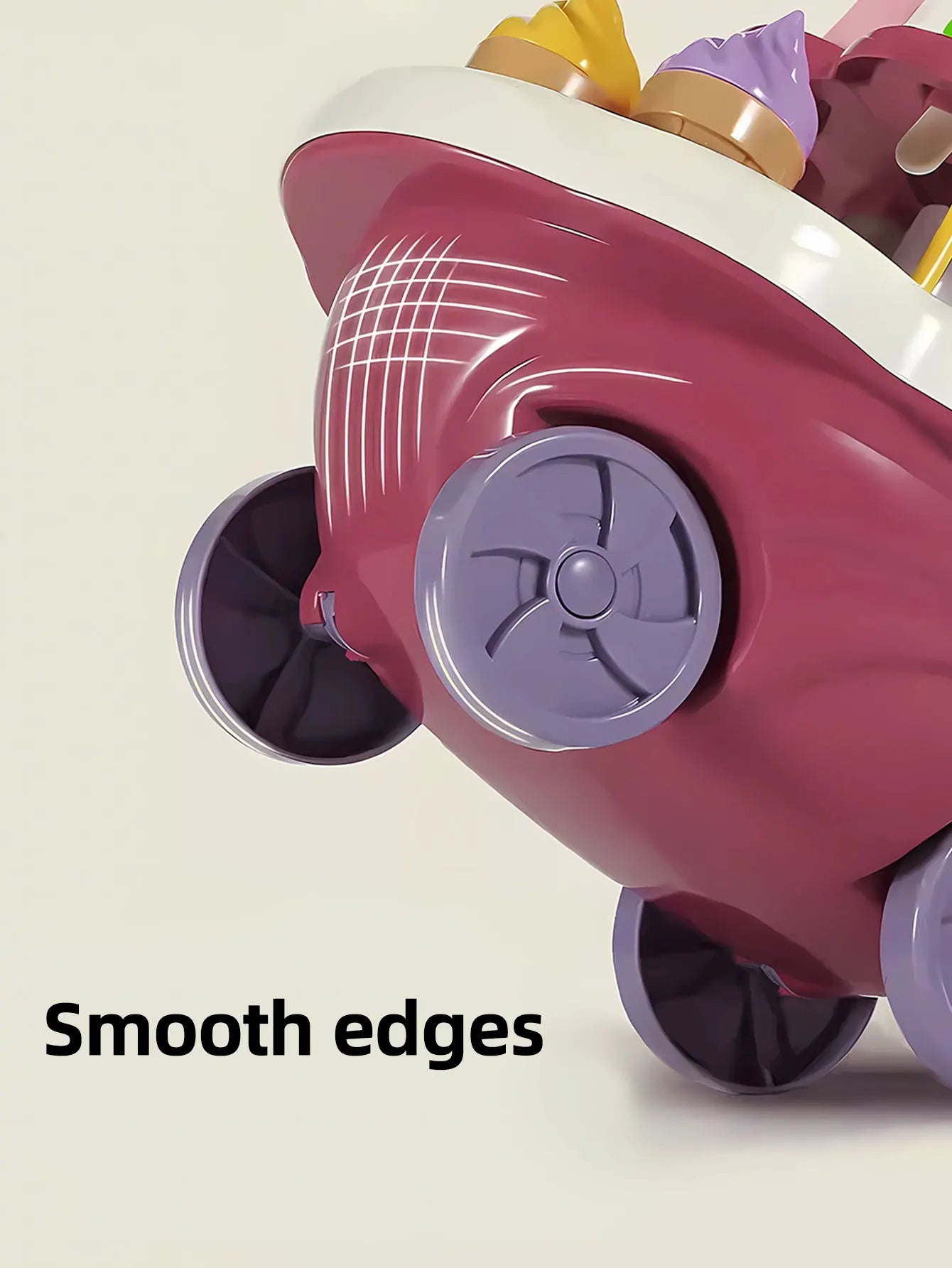 Family Play Children's Toys - Light and Music Mini Candy Dessert Cart with Storage Feature Toy Set