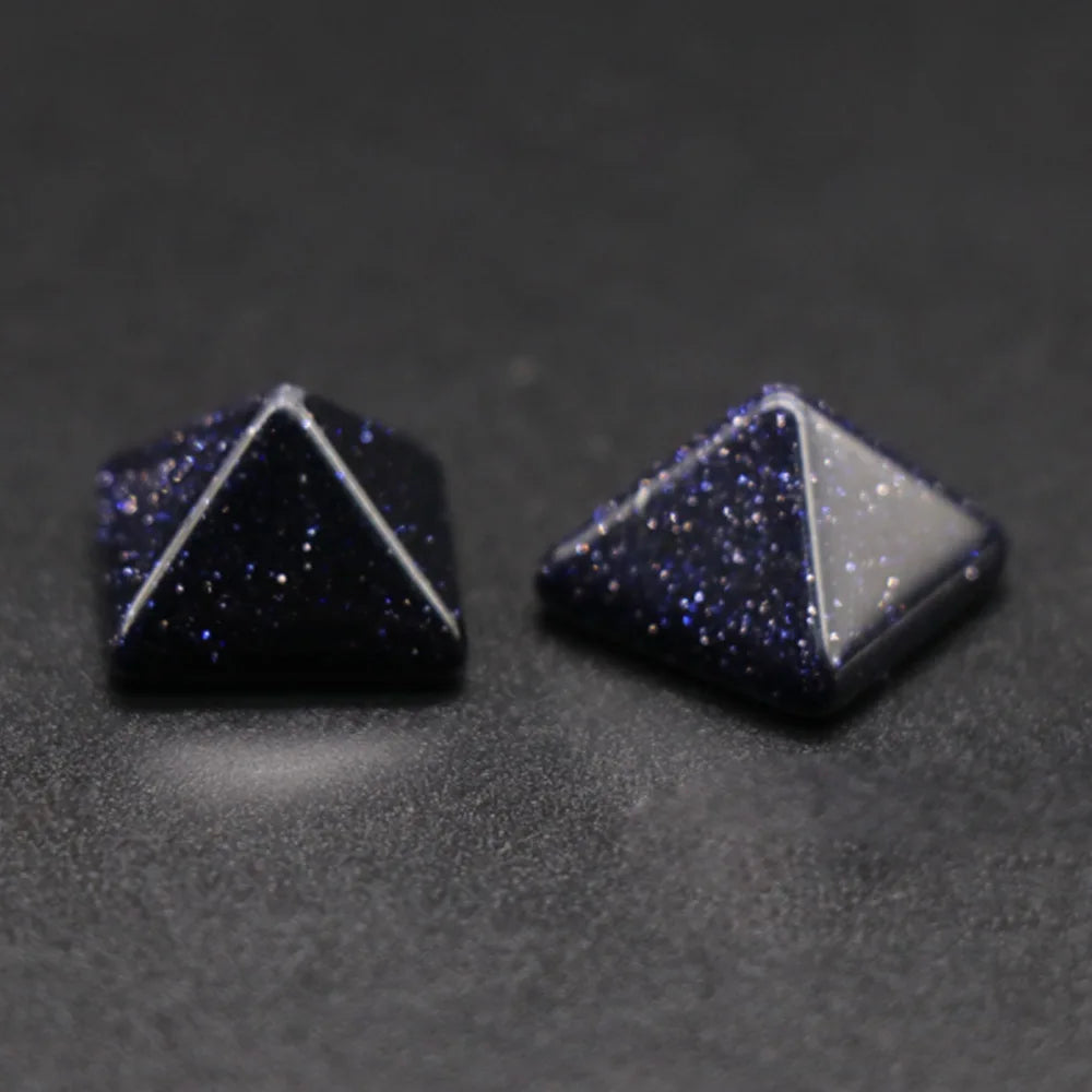 Pyramid Gemstone Natural Stone Crystal Quartz Healing Crystal Home Office Decor Crafts Polished Healing Stone Gift