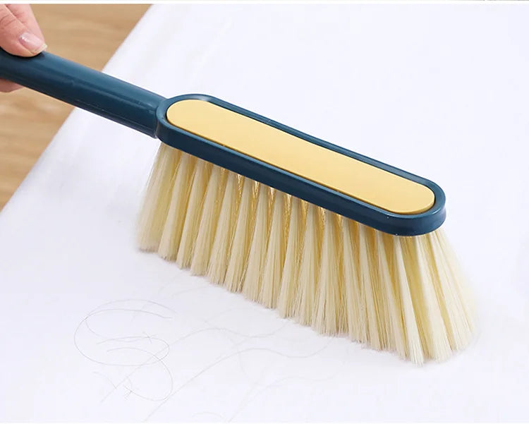 Household Bed Sweeping Brush Sofa Carpet Cleaning Brush Long Handle Soft Brush Dusting Duster Bedroom Bed Linen Cleaning Tool