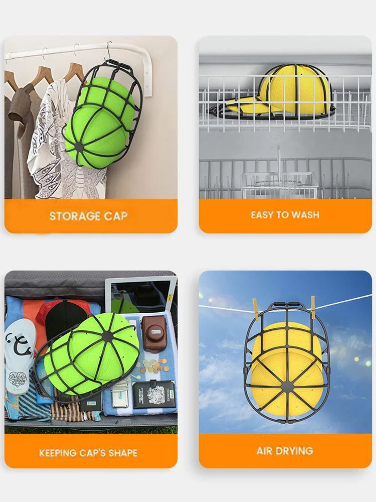 1Pc Hat washer, household items, laundry accessories, anti deformation hat protection frame, sturdy