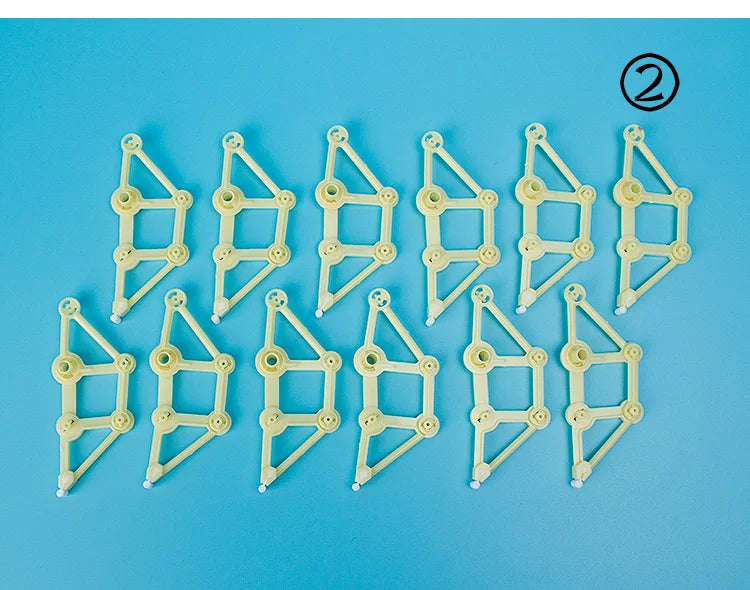 Child/Adult DIY Toy Hand-invented Robot Creative Wind Energy Powered Mechanical Puzzle Education Toys Gifts