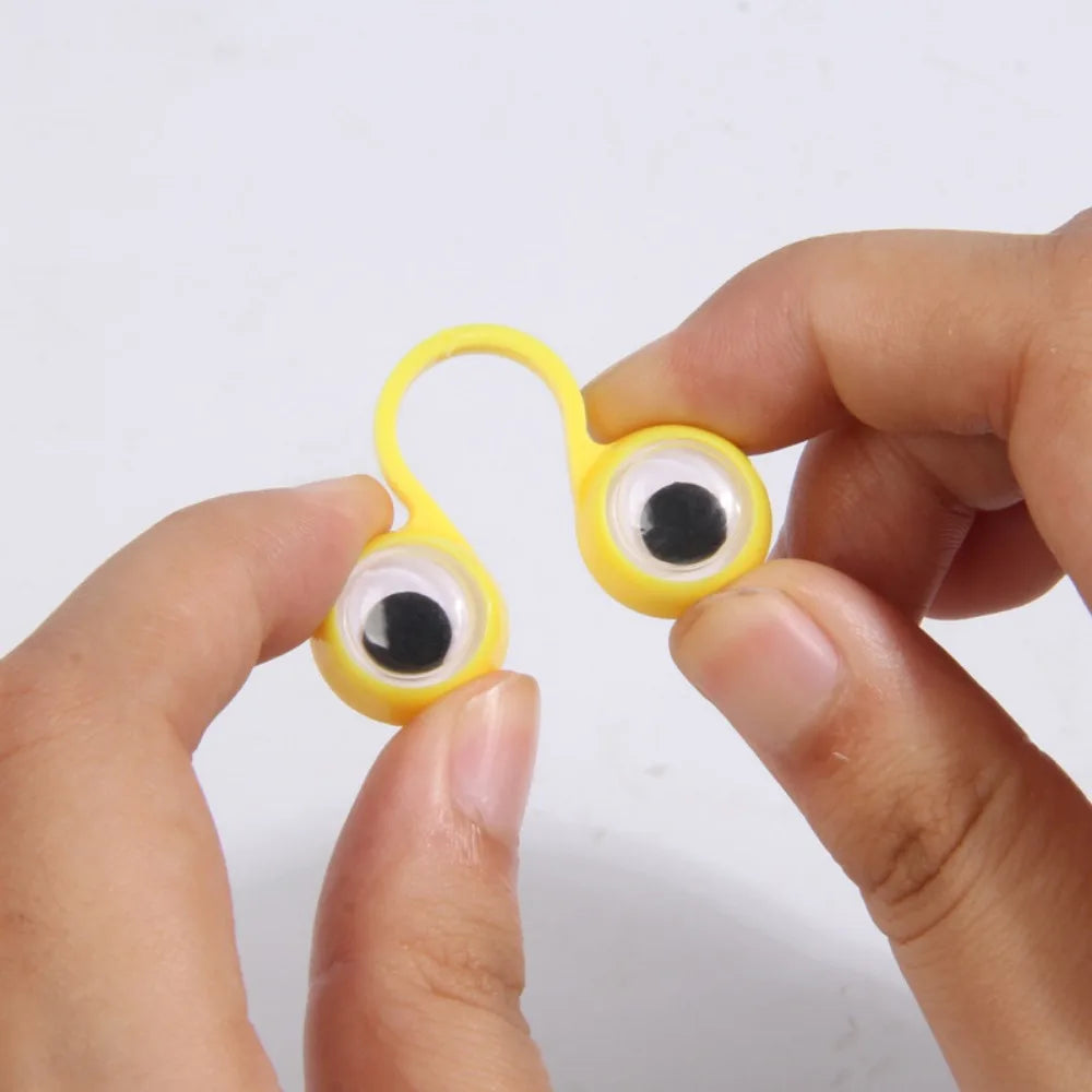 30/50/100 Pcs Halloween Funny Finger Activity Eyes Kids Birthday Halloween Christmas Carnival Kindergarten Party Gift Decoration