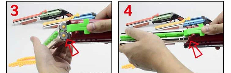 Toy Guns Blaster Air Soft BB Pistol Handgun Airgun Paintball Gun Revolver Manual Firing Sniper Gun Plastic Kids Toys For Gift