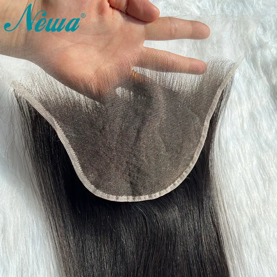 Real HD Lace Frontal Only Full 13x6 13x4 Invisible Melt Skins Lace 5x5 6x6 7x7 HD Lace Closure Human Hair Body Wave & Straight