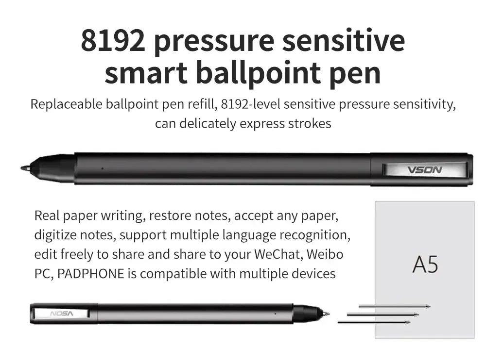 10 inch Smart Digital Board Graffiti Painting Pad Board Art Work Office Creative Smart  Bluetooth Notebook Writing Board