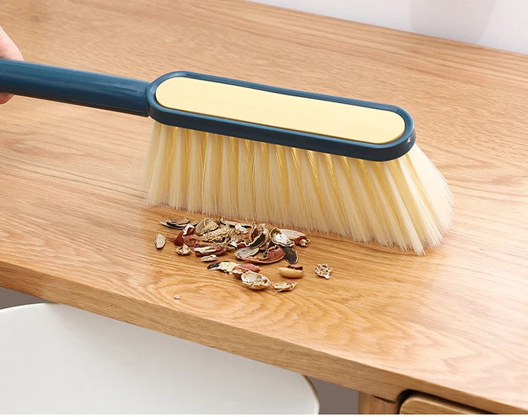 Household Bed Sweeping Brush Sofa Carpet Cleaning Brush Long Handle Soft Brush Dusting Duster Bedroom Bed Linen Cleaning Tool