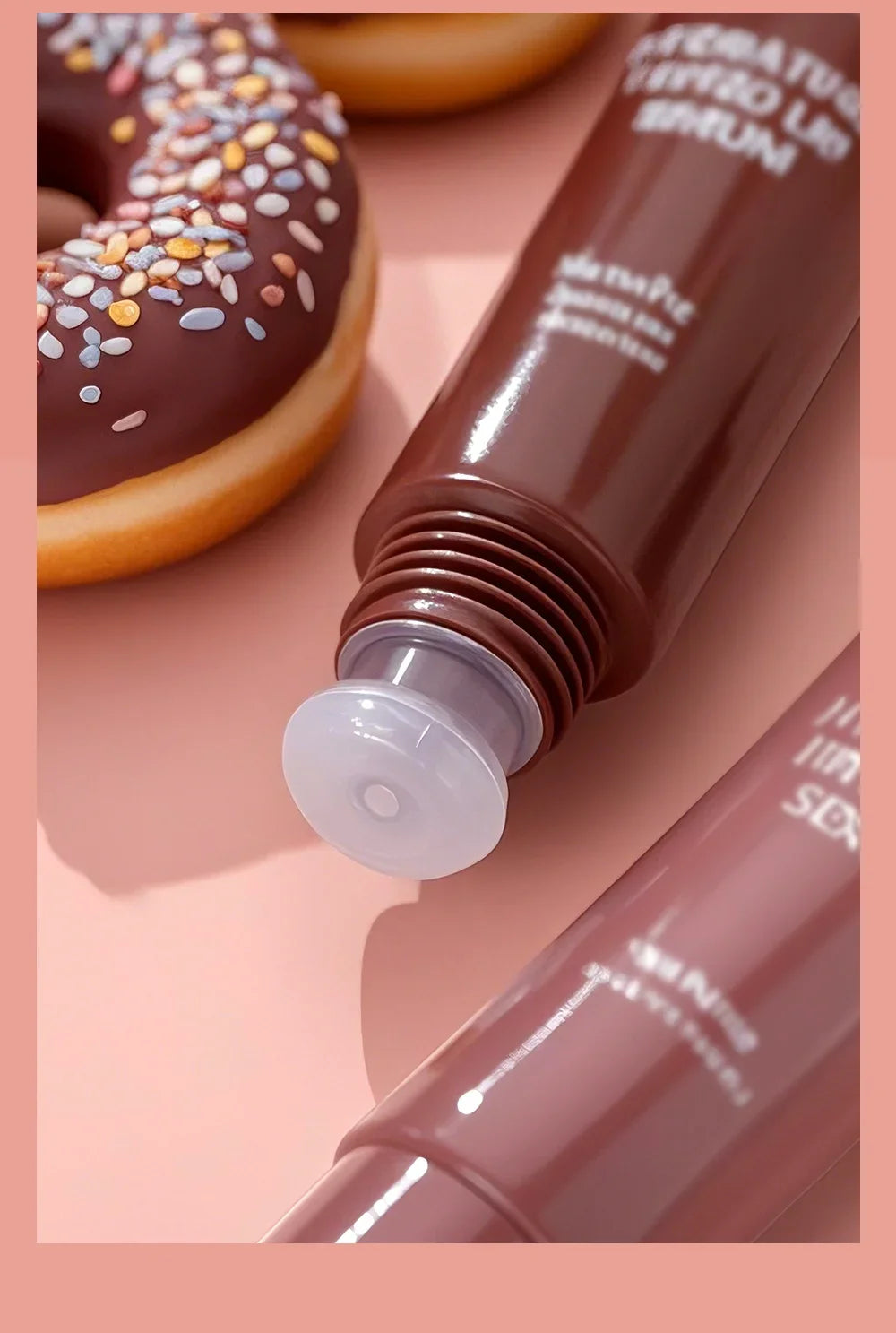 Colored lip gloss, liquid hydrating and moisturizing, light and shiny lip balm, water gloss lip glaze moisturizing lip milk.