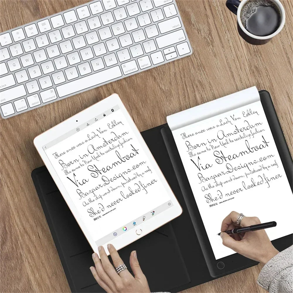 10 inch Smart Digital Board Graffiti Painting Pad Board Art Work Office Creative Smart  Bluetooth Notebook Writing Board