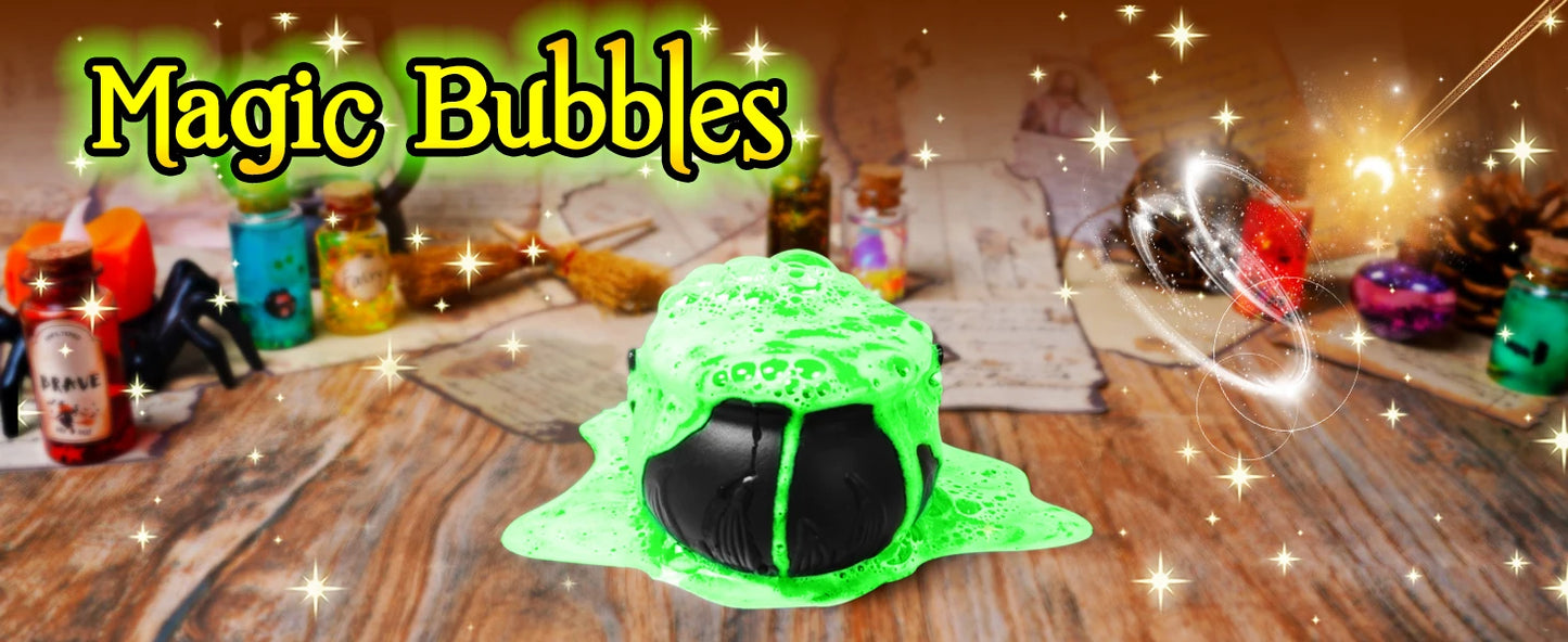 DIY Fairy Magical Potions Kit Horror Halloween Christmas Gifts Witches' Magical Color Changing Freezing Potions Art Craft Kit