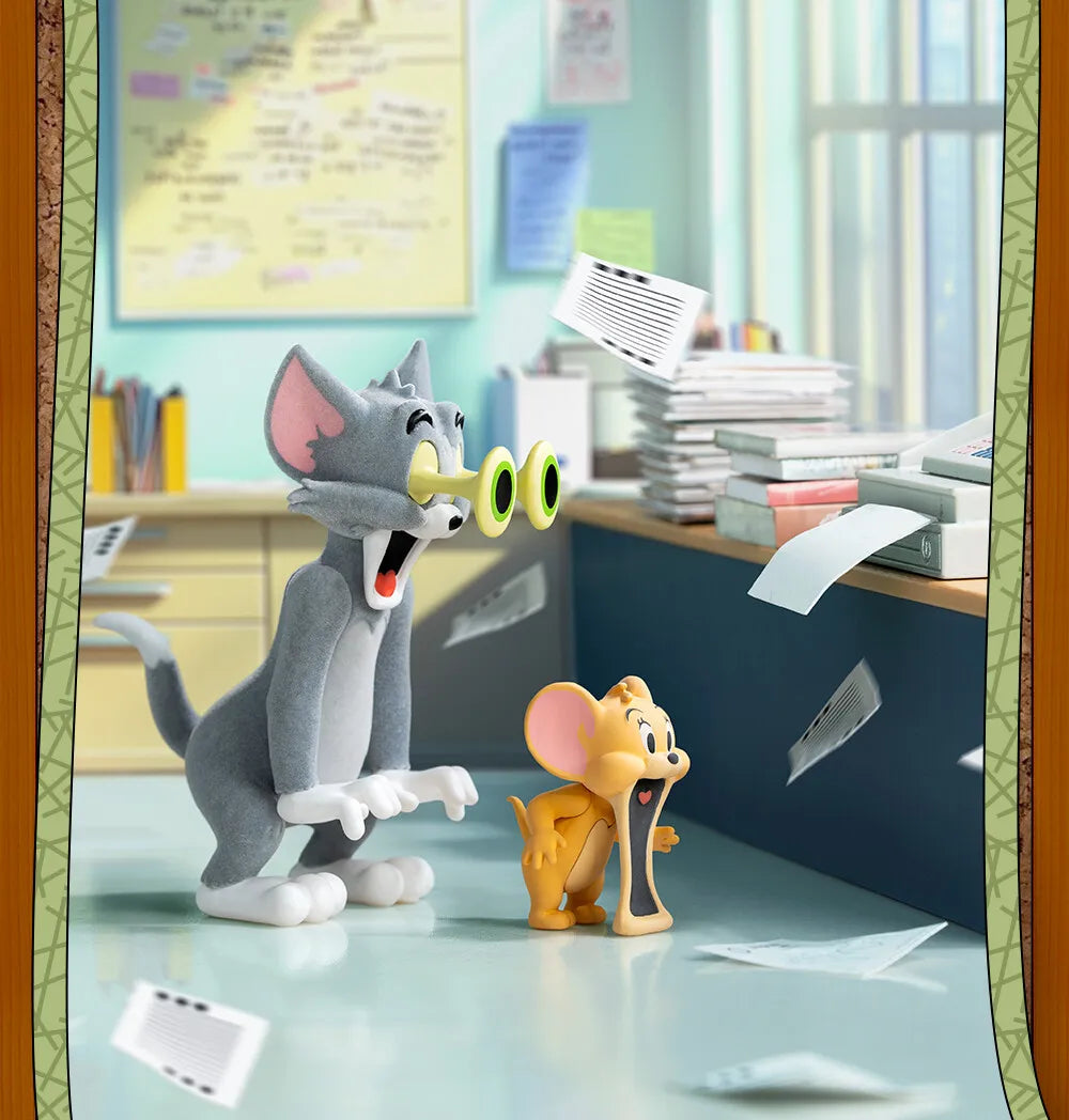 52toys New Product Tom And Jerry Mental State Tasting Blind Box Office Desktop Decoration Model Birthday Gift Children'S Gift