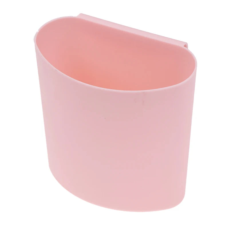 Household Back Hanging Plastic Storage Basket Kitchen Bathroom Mini Organizers Small Things Portable Storage Box Container