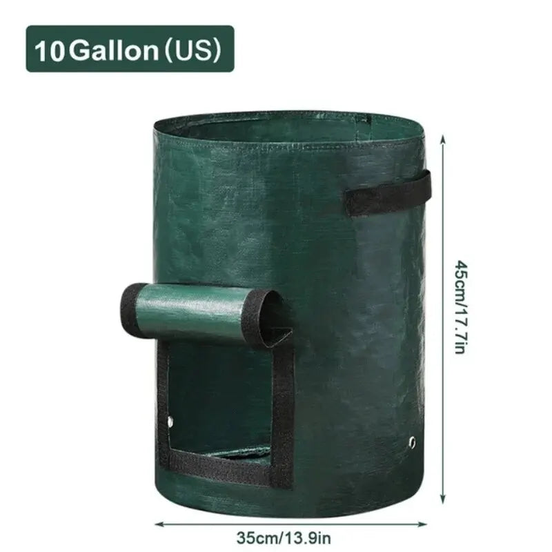 Garden Grow Bags 3/5/7/10 Gallon Potatoes Grow Bags Gardening Plant