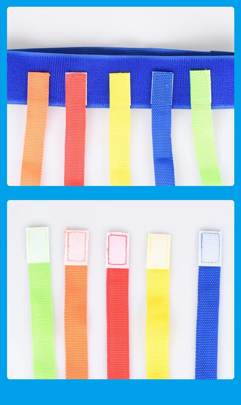 Children Outdoor Funny Game Toy Belt For Kindergarten Kids Catching Tail Training Equipment Teamwork Game Toys for Children