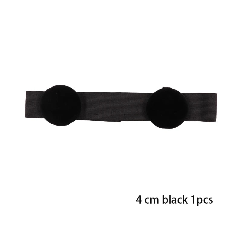 1Pcs Edge Melt Band For Lace Wigs With Ear Puff  Adjustable Elastic Headband With Ear Protector Wig Band With Ear Covers Purple