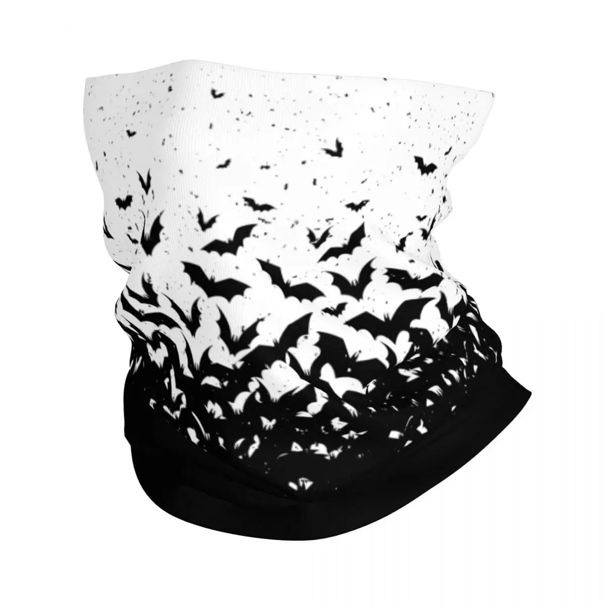 Custom Halloween Vampire Bats Winter Headband Neck Warmer Women Men Hiking Running Tube Scarf Face Bandana Gaiter