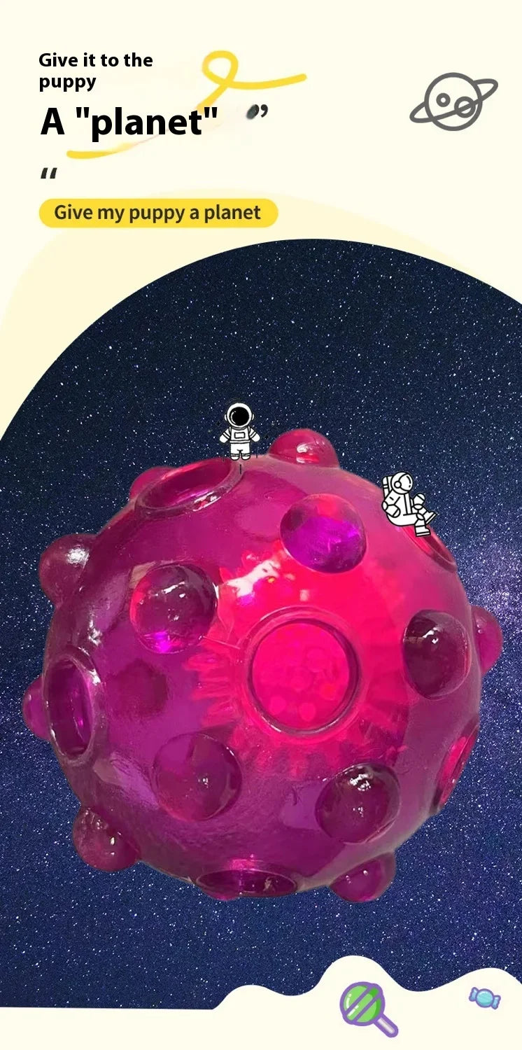 Sound Luminous Dog Toys Self-hi Boredom Relief Artifacts Automatic Walking Balls Interactive Flash Ball Training Pet Supplies