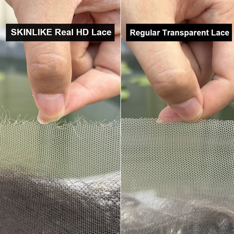 Real HD Lace Frontal Only Full 13x6 13x4 Invisible Melt Skins Lace 5x5 6x6 7x7 HD Lace Closure Human Hair Body Wave & Straight