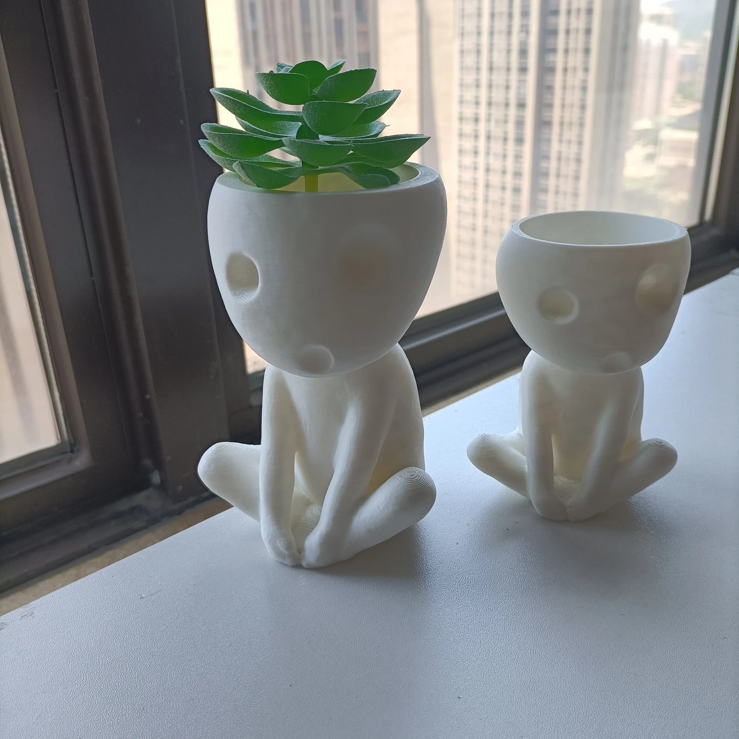 Kawaii Tree Elves Planter Pot Kodama Gardening Pot Small Plant Holder