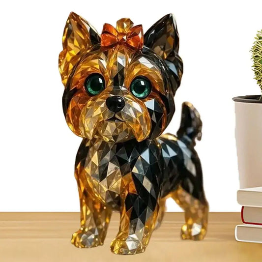 Crystal Figurine Animal Styles Collectible Figurines Handcrafted Collectibles Portable Space-Saving Sculpture For Table Desk