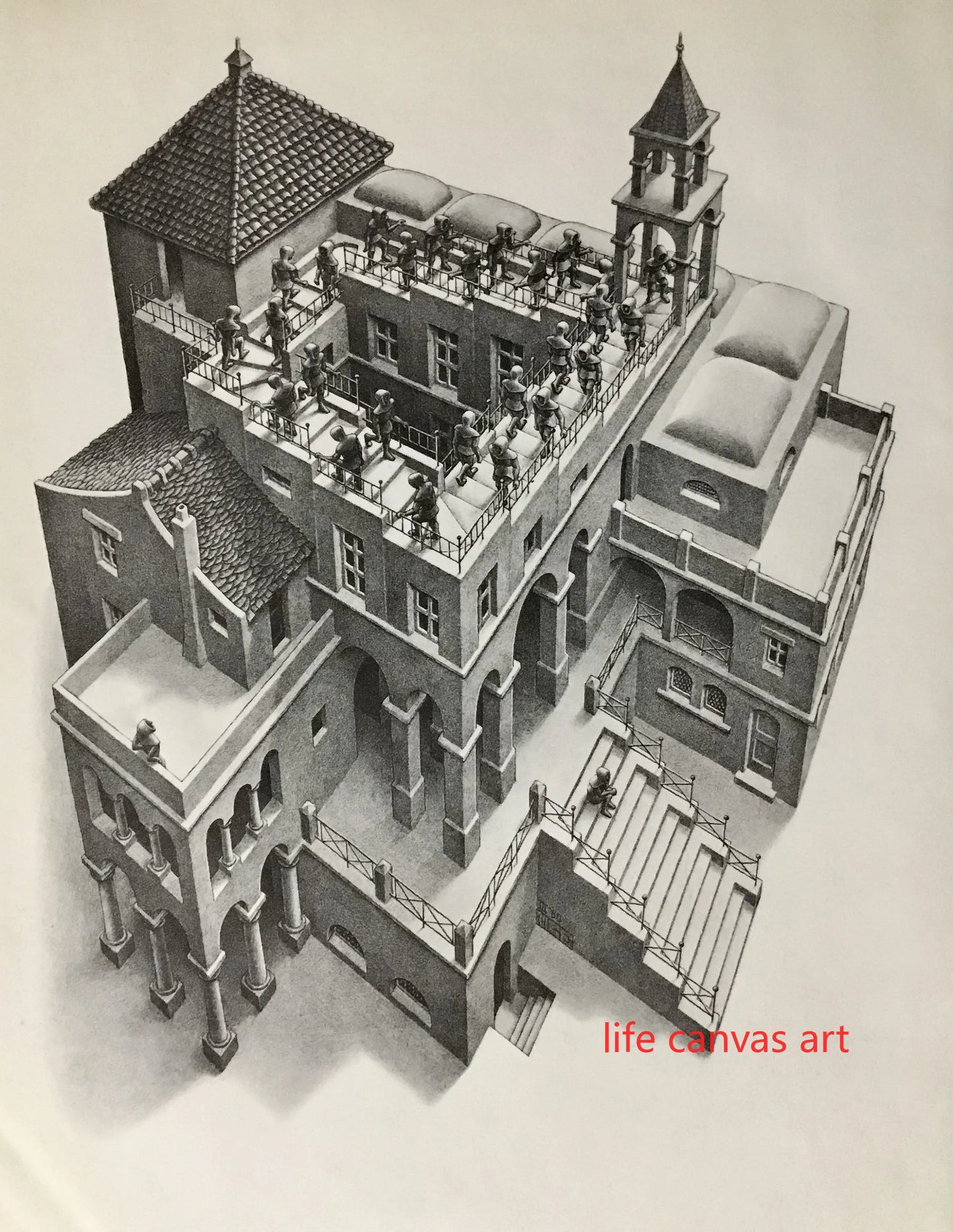 Abatract Style Artworks M.C. Escher MC Escher Eyes Rind Art Poster Canvas Painting Wall Prints Picture Living Room Home Decor