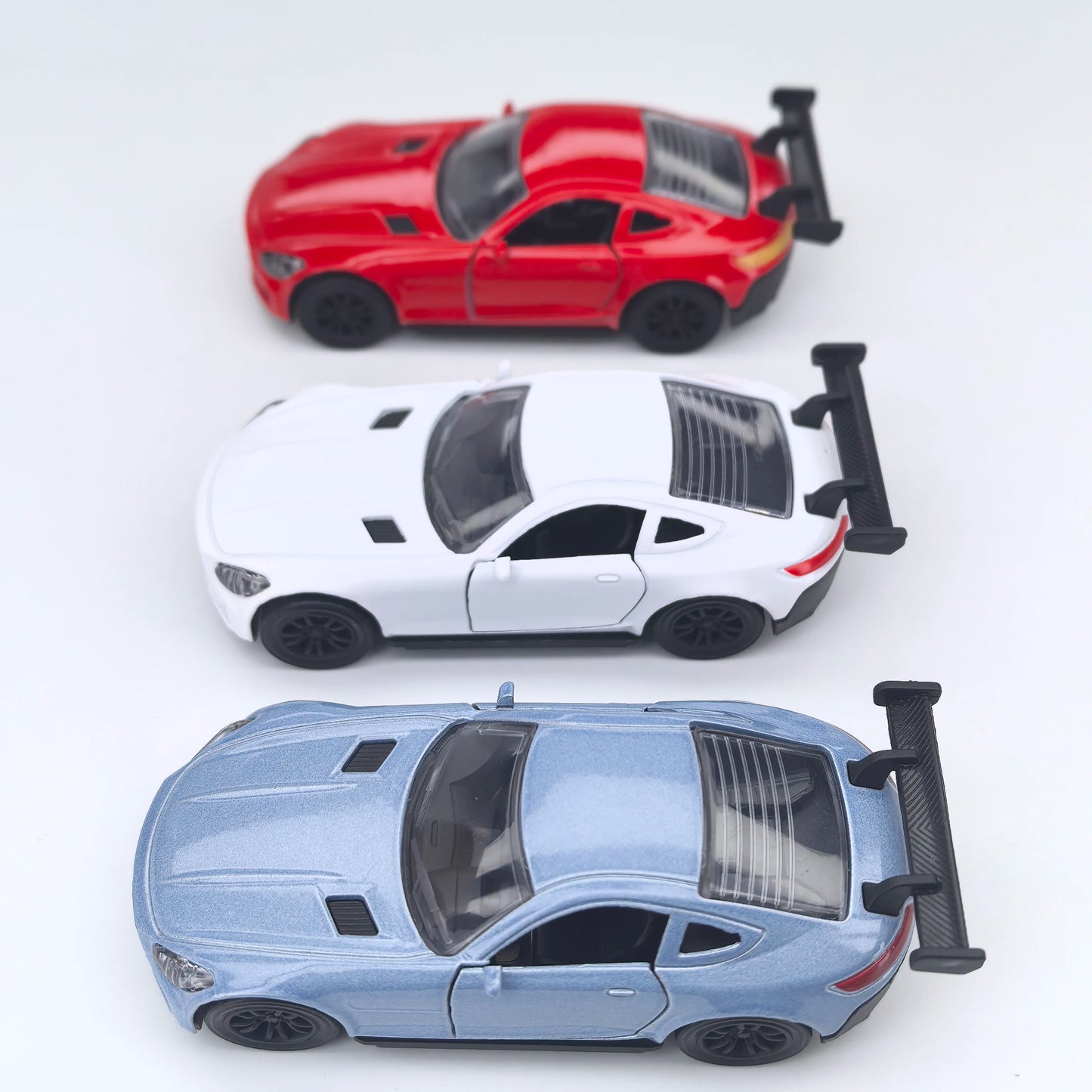 Children's alloy sports car models, toy cars for boys and babies, inertia toy cars with openable doors, racing cars, new toys