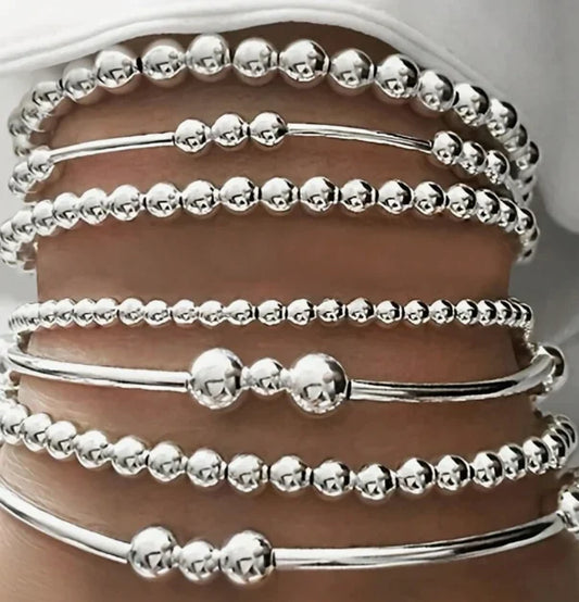 Bohemian Bead Bracelet Set