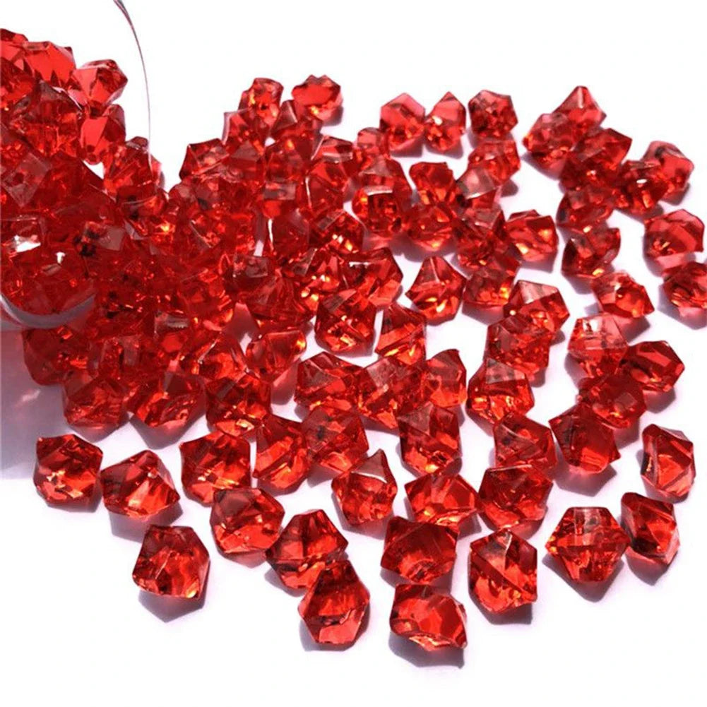 Crystals Plastic Gems Home and Decoration Ice Particles Colored Stones Children's Jewelry Crystal Diamond Toys Crafts