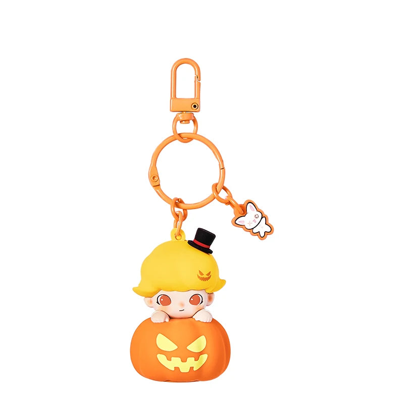 POP MART Happy Halloween Party Series - Luminous Pumpkin Pendant Molly Labubu Dimoo